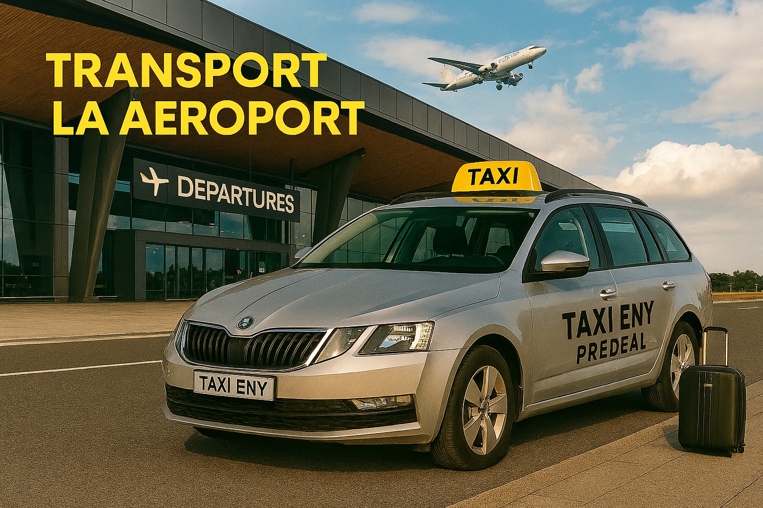 Transfer taxi la aeroport