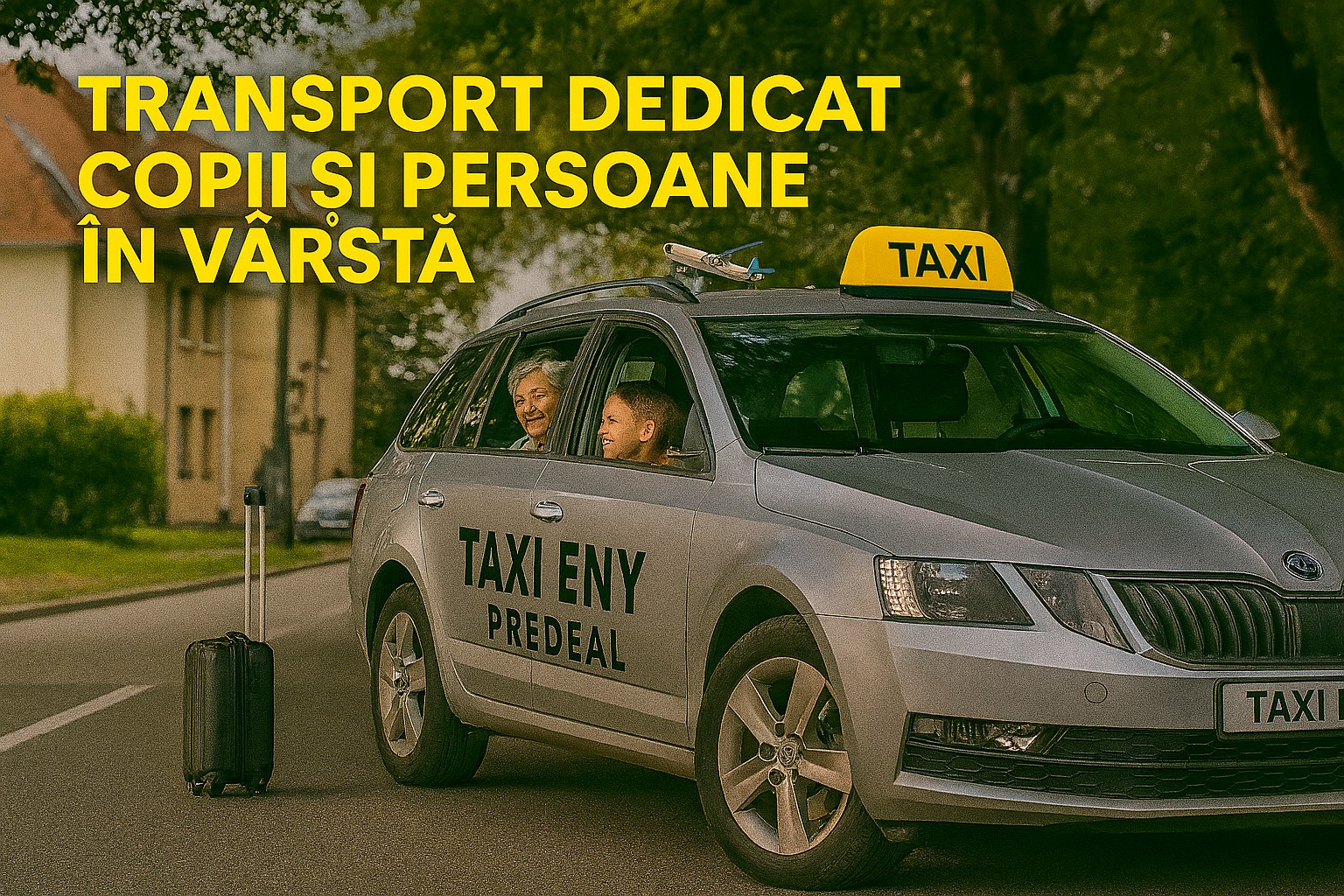 Transport dedicat pentru copii și persoane în vârstă